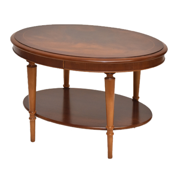 Small oval lamp table